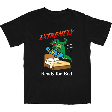 Extremely Ready for Bed T-Shirt // Black (S)