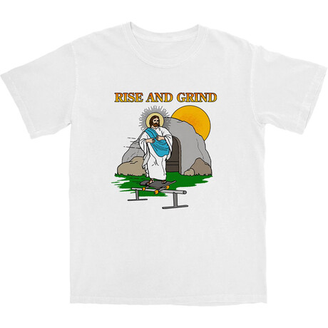 Rise & Grind T-Shirt // White (S)