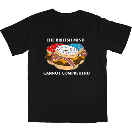 British Mind T-Shirt // Black (S)