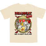 Deadbeat Dad See Ya T-Shirt // Natural (S)