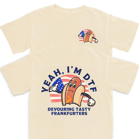 DTF 2025 T-Shirt // Natural (S)
