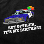 It's My Birthday T-Shirt // Black (S)