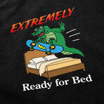 Extremely Ready for Bed T-Shirt // Black (S)