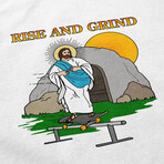 Rise & Grind T-Shirt // White (S)