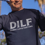 DILF T-Shirt // Navy (S)