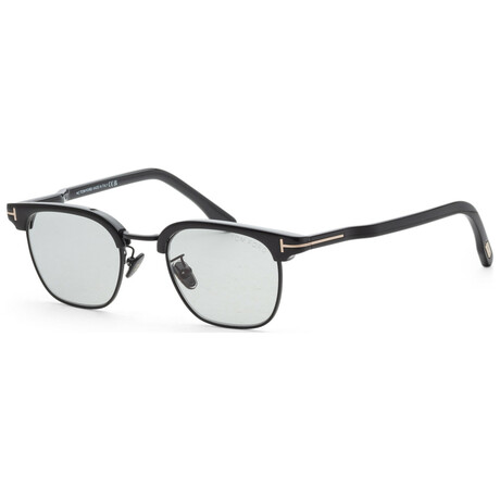 Tom Ford // Men's // FT1119-D-01A-47 Shiny Black + Smoke