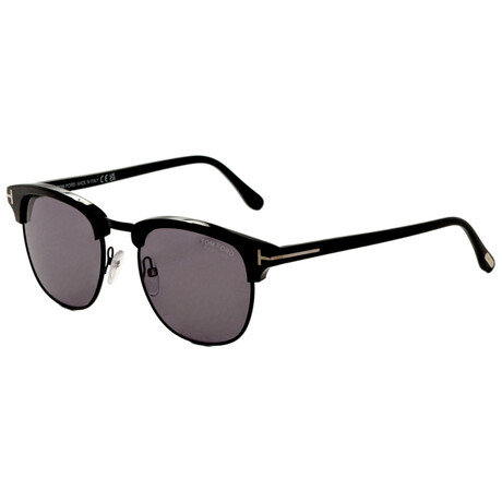 Tom Ford // Men's // FT0248-01D-53 Shiny Black + Smoke