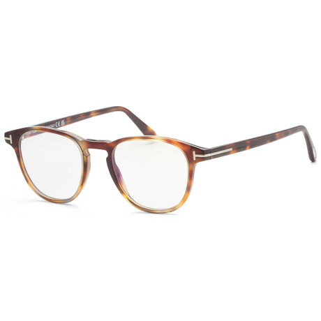 Tom Ford // Men's // FT5899-B-55-48 Coloured Havana + Blue Light Filter