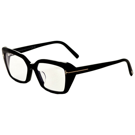 Tom Ford // Women's // FT5991-F-B-001-56 Shiny Black + Demo Lens