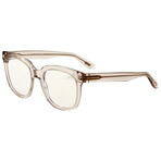 Tom Ford // Women's // FT5953-B-069-55 Shiny Bordeaux + Demo Lens