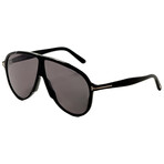 Tom Ford // Men's // FT1211-01N-65 Shiny Black + Green