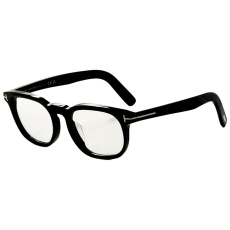 Tom Ford // Men's // FT5930-D-B-063-52 Black Horn + Blue Light Filter