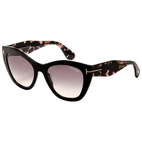 Tom Ford // Women's // FT0940-05B-56 Black + Smoke