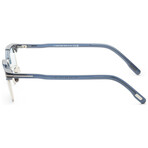 Tom Ford // Men's // FT1119-D-90A-47 Shiny Blue + Smoke