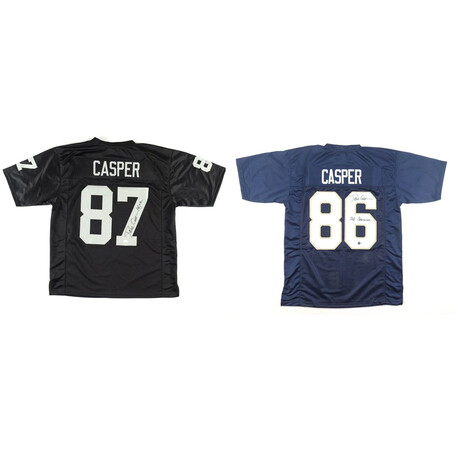 Dave Casper // Notre Dame Fighting Irish & Oakland Raiders // Signed Jerseys