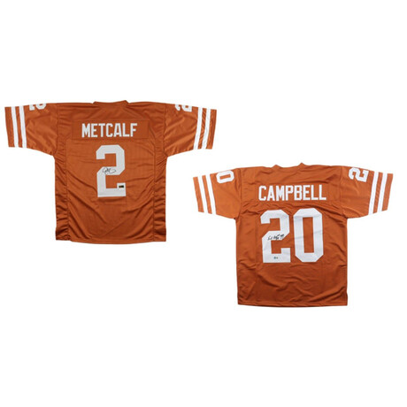 Texas Longhorns // Earl Campbell & Eric Metcalf // Signed Jerseys