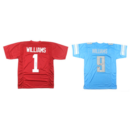 Jameson Williams // Alabama Crimson Tide & Detroit Lions // Signed Jerseys