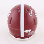 Alabama Crimson Tide // Jeudy & Ridley Signed Jersey + Newsome Signed Helmet