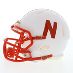 Nebraska Cornhuskers // Grant Wistrom Signed Helmet + Mike Rozier Signed Jersey
