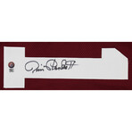 Stanford Cardinal // Jim Plunkett Signed Jersey & Tony Hill Signed Helmet