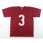 Alabama Crimson Tide // Jeudy & Ridley Signed Jersey + Newsome Signed Helmet