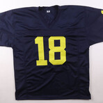 Michigan Wolverines // Nico Collins & Amani Toomer // Signed Jerseys