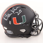 Miami Hurricanes // Jim Kelly Signed Jersey + Bernie Kosar Signed Helmet