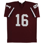 Stanford Cardinal // Jim Plunkett Signed Jersey & Tony Hill Signed Helmet