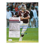 Johnny Manziel // Texas A&M // Signed Jersey + Signed Photo