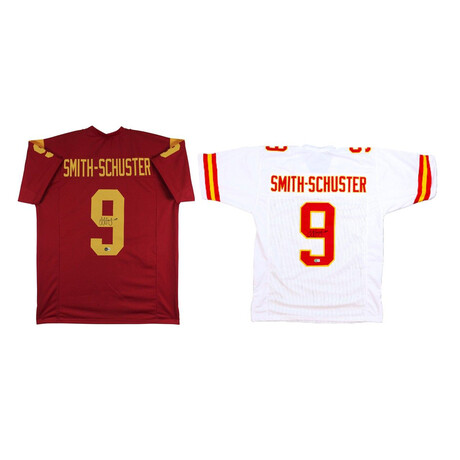 JuJu Smith-Schuster // Kansas City Chiefs + USC Trojans // Signed Jersey