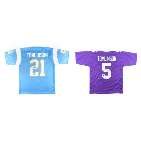 LaDainian Tomlinson // Signed San Diego Chargers & TCU Horned Frogs Jersey