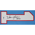 Warren Moo n// Signed Houston Oilers Jersey + Signed Washington Huskies Football