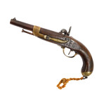 Wonderful French Model 1822 Flintlock Conversion Pistol