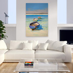 Caribbean Shore by Vahe Yeremyan (24"H x 1.5"W x 16"D)