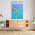 Turquoise Bay by Vahe Yeremyan (24"H x 1.5"W x 16"D)