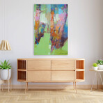 Spring Trees by Vahe Yeremyan (24"H x 1.5"W x 16"D)