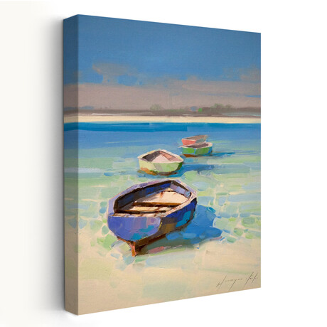 Caribbean Shore by Vahe Yeremyan (24"H x 1.5"W x 16"D)