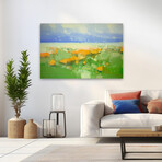 Field of Flowers by Vahe Yeremyan (24"H x 1.5"W x 16"D)