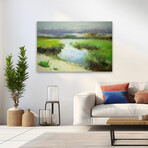 Riverside II by Vahe Yeremyan (24"H x 1.5"W x 16"D)