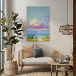 Purple Clouds by Vahe Yeremyan (24"H x 1.5"W x 16"D)