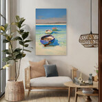 Caribbean Shore by Vahe Yeremyan (24"H x 1.5"W x 16"D)