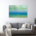 Turquoise Ocean by Vahe Yeremyan (24"H x 1.5"W x 16"D)
