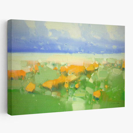 Field of Flowers by Vahe Yeremyan (24"H x 1.5"W x 16"D)