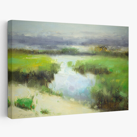 Riverside II by Vahe Yeremyan (24"H x 1.5"W x 16"D)
