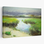 Riverside II by Vahe Yeremyan (24"H x 1.5"W x 16"D)