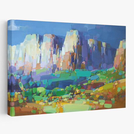 Canyon Rock by Vahe Yeremyan (24"H x 1.5"W x 16"D)