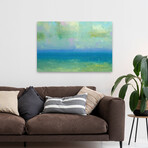 Turquoise Ocean by Vahe Yeremyan (24"H x 1.5"W x 16"D)