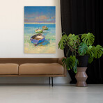 Caribbean Beach by Vahe Yeremyan (24"H x 1.5"W x 16"D)