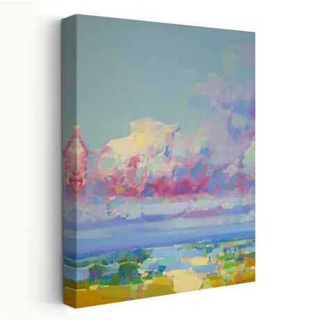 Purple Clouds by Vahe Yeremyan (24"H x 1.5"W x 16"D)