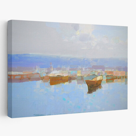 Harbor by Vahe Yeremyan (24"H x 1.5"W x 16"D)